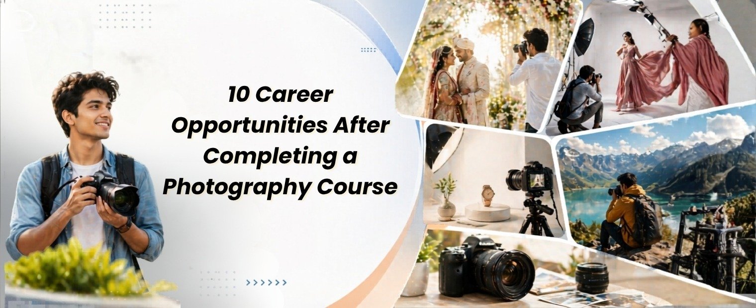 You are currently viewing 10 Career Opportunities After Completing a Photography Course